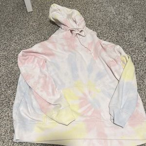 aerie tie dye hoodie - size m - oversized